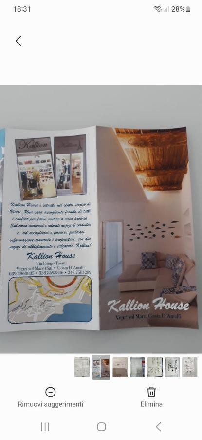 Kallion House Vietri المظهر الخارجي الصورة